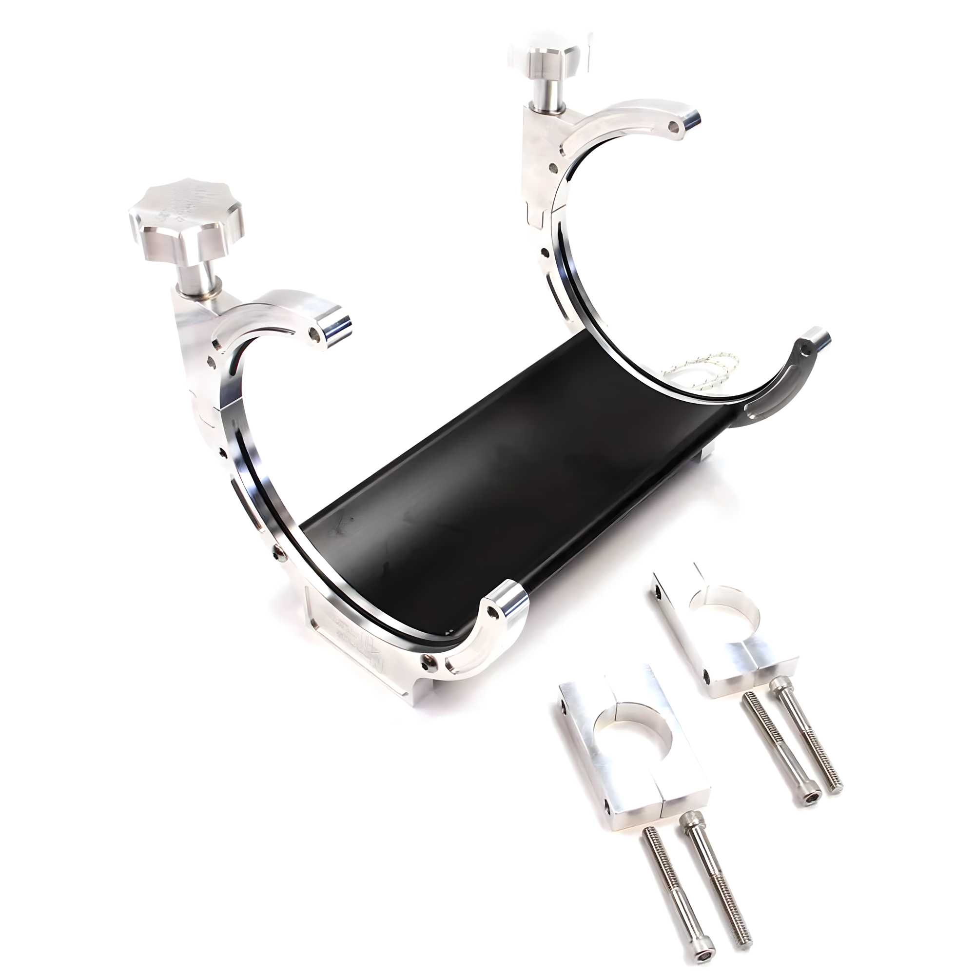 Billet Bar Mount Heated Nitrous Bottle Bracket 1.25 Inch Bar Nitrous Outlet