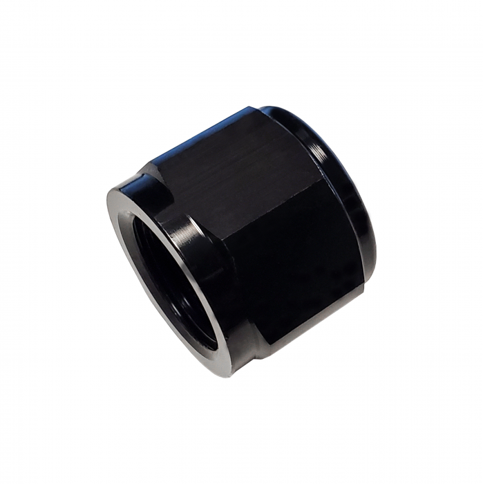 4AN Bottle Valve Nut & Gasket CGA 660/Black Nitrous Outlet