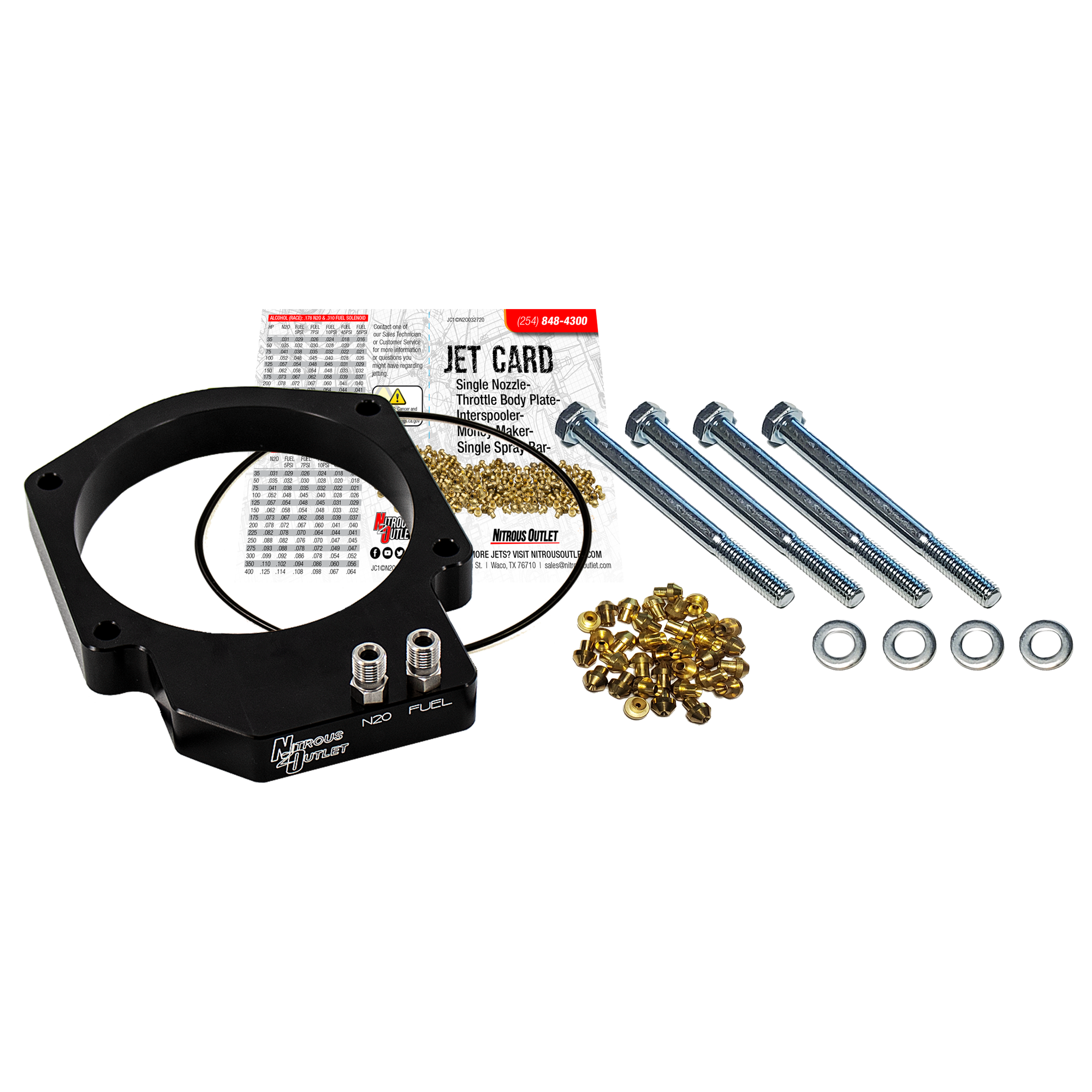 Nitrous Outlet GM LT4 2016-2019 CTS-V3, 2017-2021 ZL1 Camaro 103mm Plate Convers