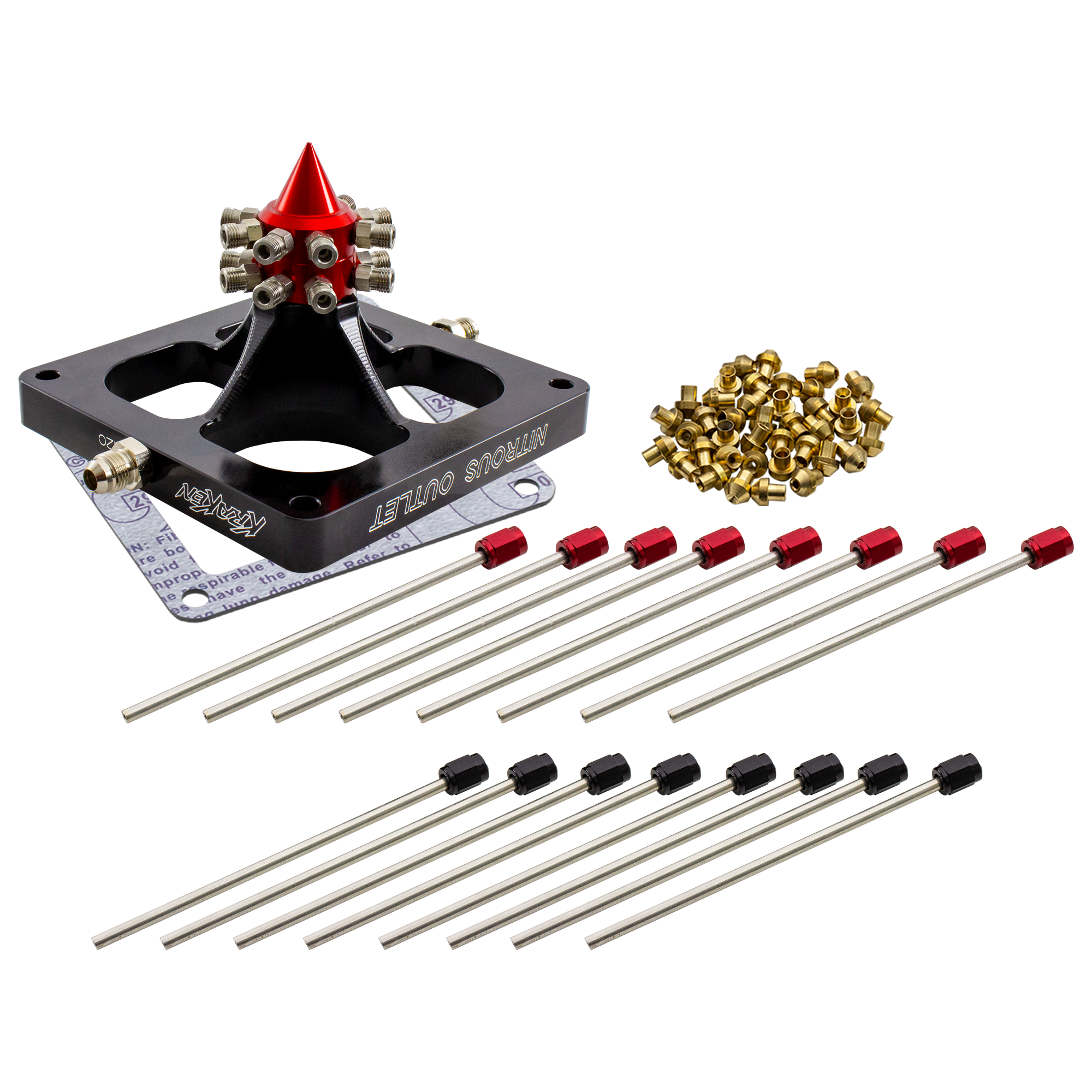 4500 Kraken Competition Plate Conversion Gas/E85 5-7-10 PSI 200-950 HP Nitrous O