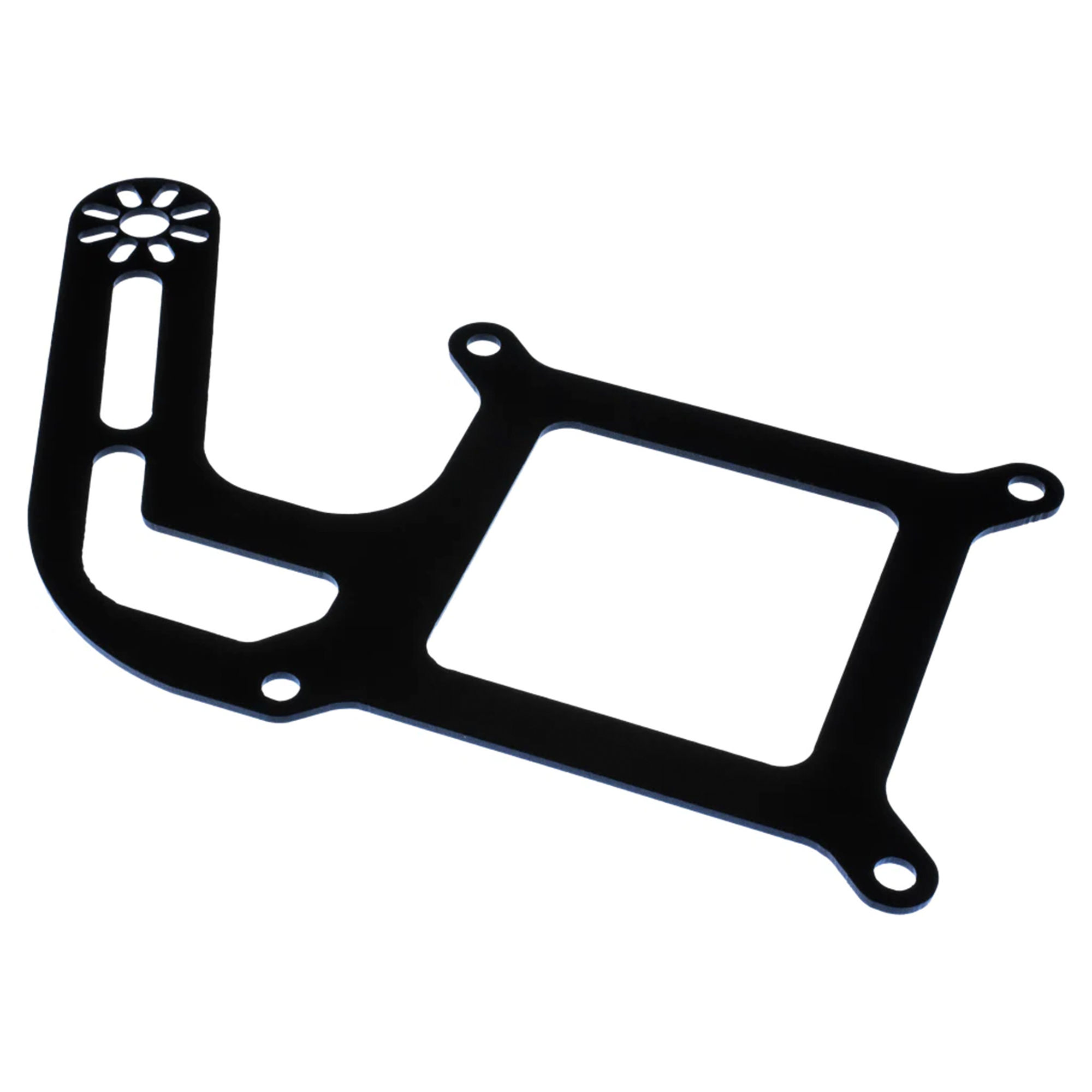 4150 Flange Boomerang 1 Solenoid Bracket Nitrous Outlet