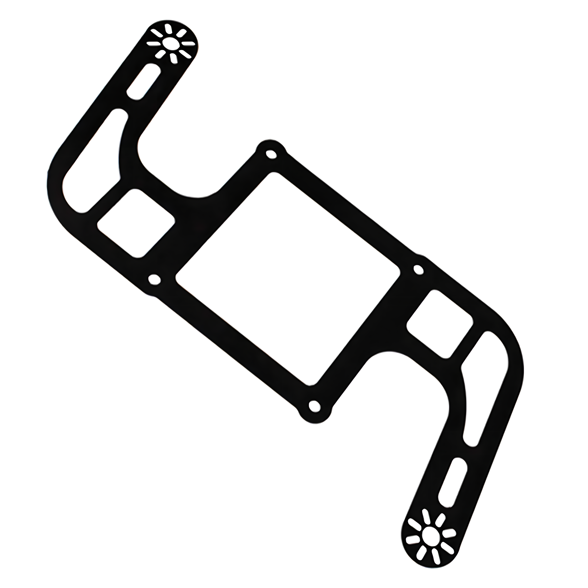 4500 Flange Boomerang 2 solenoid Bracket Front/Rear Offset Solenoid Locations Ni