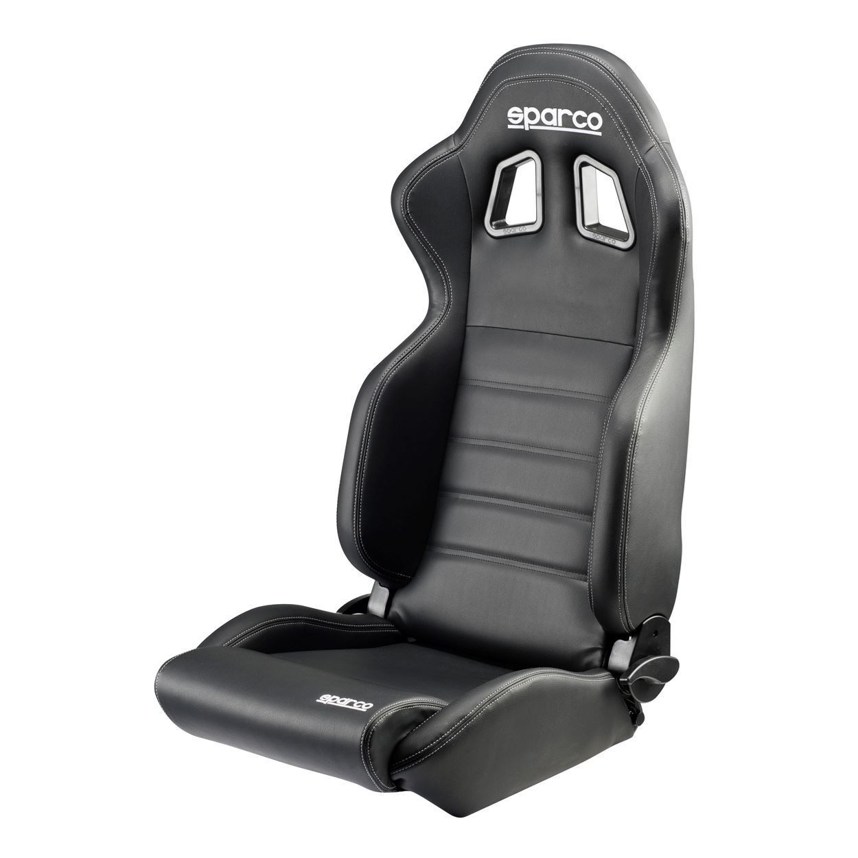 SPARCO 00961NRNR R100 Tuner Racing Seat, Each, Reclining, Side Bolsters, Harness Openings