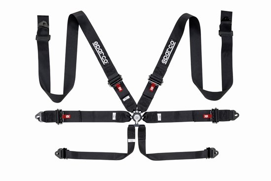 SPACRO Racing Harness 6 PT 3" ALUMINUM