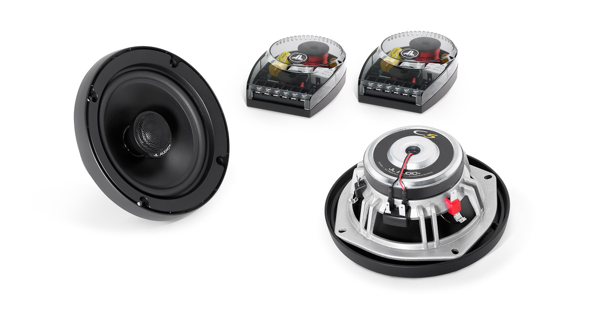 JL AUDIO C5-525x 5.25-in Coaxial Speaker Upgrade, C6 Corvette Rear