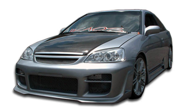 2001-2003 Honda Civic 4DR Duraflex R34 Body Kit - 4 Piece - Includes R34 Front B