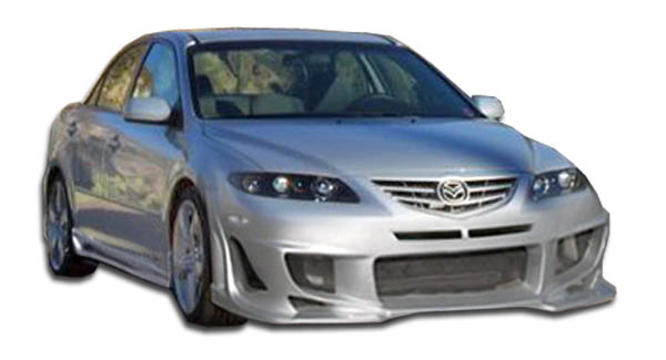 2003-2008 Mazda 6 Duraflex Bomber Body Kit - 4 Piece - Includes Bomber Front Bum