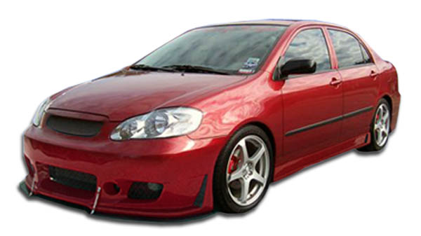2003-2008 Toyota Corolla Duraflex B-2 Body Kit - 4 Piece - Includes B-2 Front Bu