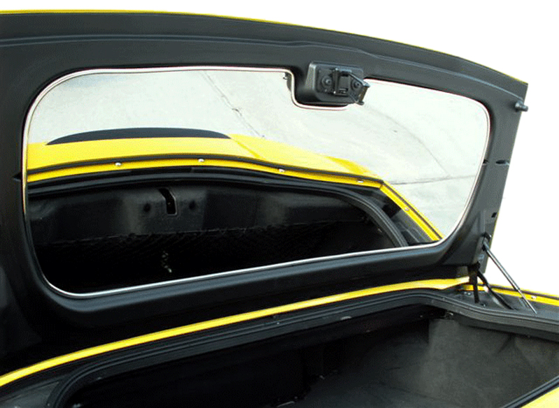 2005-2013 C6 Corvette, Trunk Lid Panel Convertible, Stainless Steel