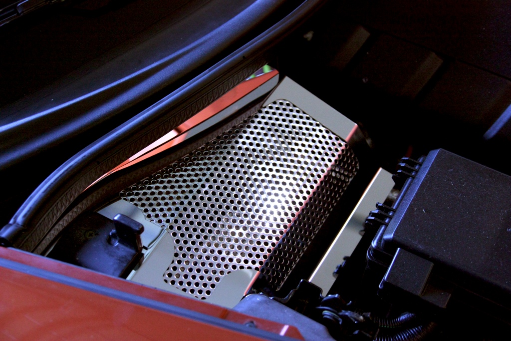 Corvette C6 2008-2013 and Grand Sport Battery Cover Perforated  C6 08-13