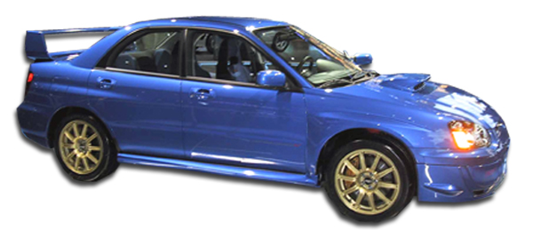 2002-2007 Subaru Impreza WRX STI 4DR Duraflex STI Look Side Skirts Rocker Panels