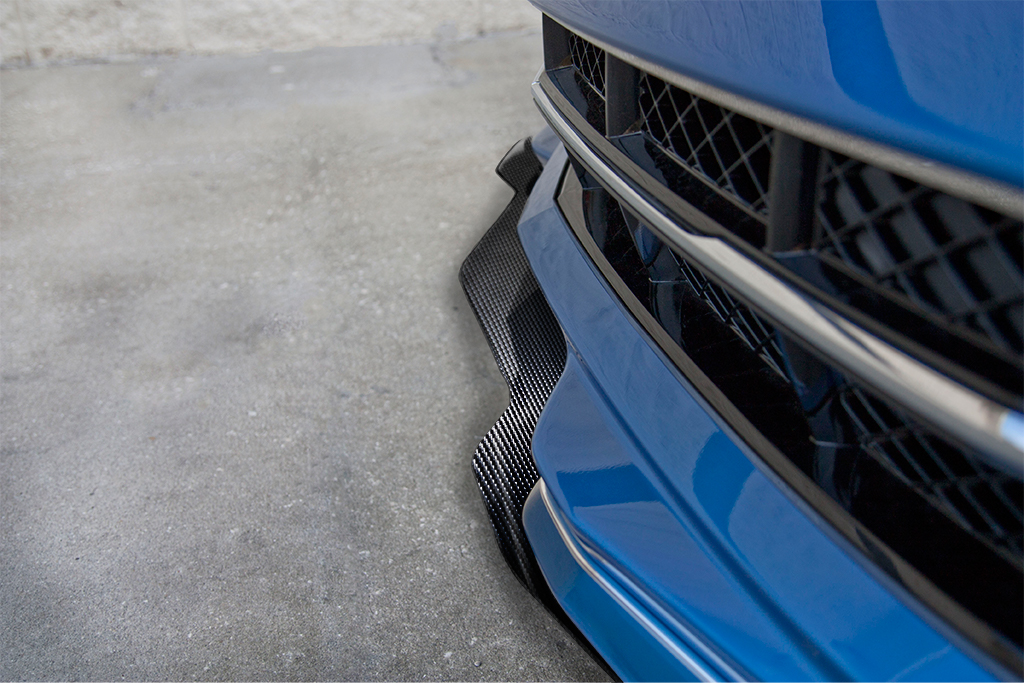 2014-2019 Chevrolet C7 Corvette, Lip Spoiler, American Car Craft Lip Spoiler Carbon Fiber Wrapped