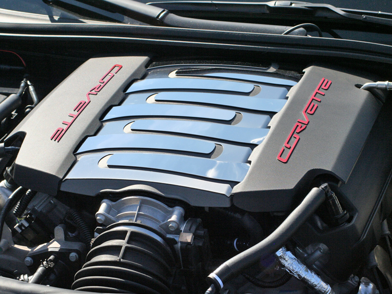 2014-2019 Chevrolet C7 Corvette, Plenum Cover Kit, American Car Craft Plenum Cover Kit Polished/Satin 9pc