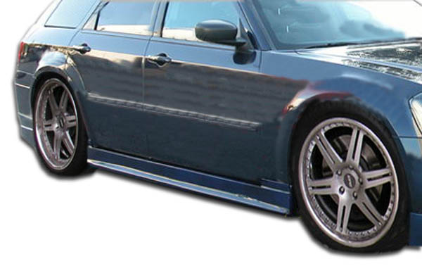 2005-2010 Dodge Magnum Chrysler 300 300C Duraflex Quantum Side Skirts Rocker Pan