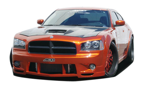 2006-2010 Dodge Charger Couture Polyurethane Luxe Wide Body Front Bumper Cover -