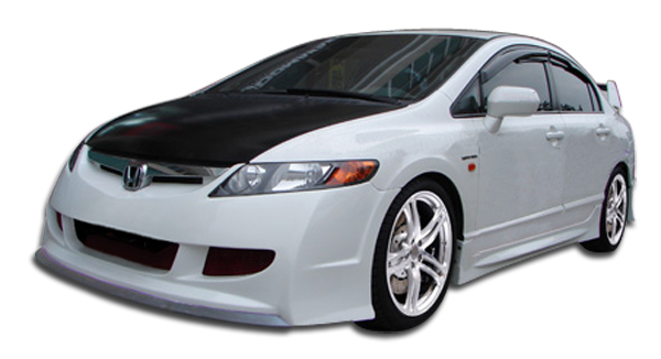 2006-2011 Honda Civic 4DR Duraflex R-Spec Body Kit - 4 Piece - Includes R-Spec F