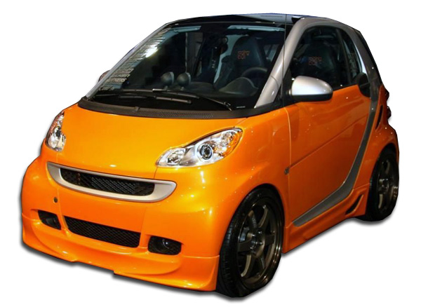 2008-2012 Smart ForTwo Duraflex FX Body Kit - 4 Piece - Includes FX Front Lip Un