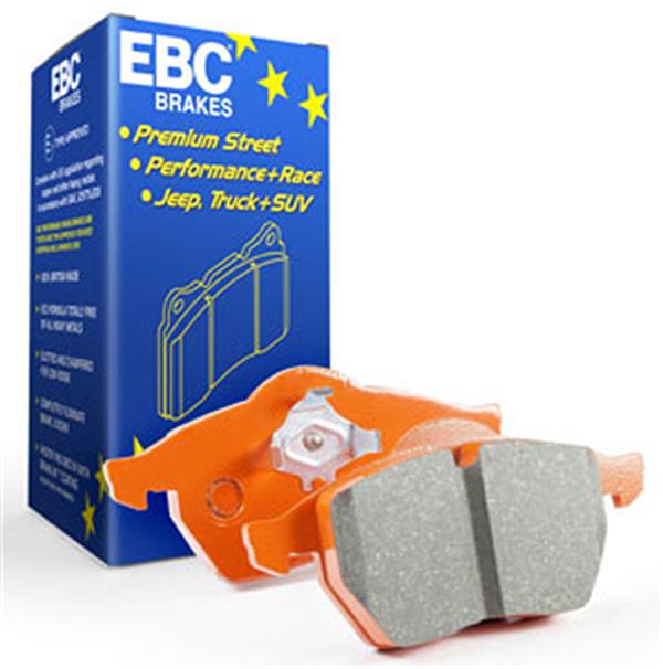 C7 Corvette Stingray Front EBC Orangestuff 9000 Series Race Brake Pads Brake Pads Fits 12.6in Rotor