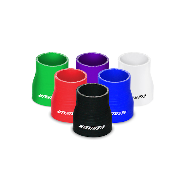 Mishimoto 2.0in- 2.5in Transition Coupler, Various Colors, Black