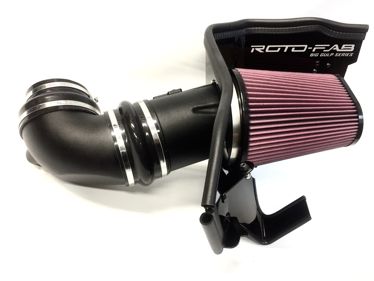 16-22+ Camaro SS BIG GULP 5" Cold Air Intake Kit W/ Added Supercharger, LT4 OEM Supercharger Roto-Fab