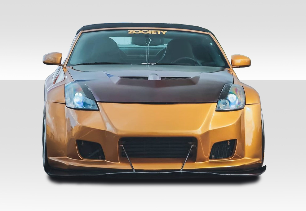 2003-2008 Nissan 350Z Z33 Duraflex B-2 Body Kit - 4 Piece - Includes B-2 Front B
