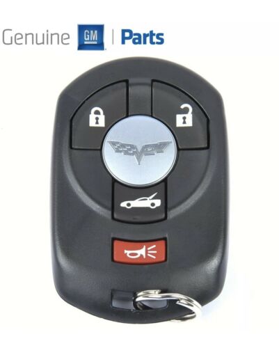 2005-2007 C6 Corvette Genuine GM Keyless Remote Key FOB Transmitter #2 10372542