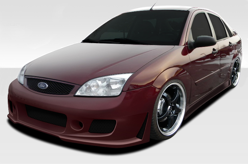 2005-2007 Ford Focus 4DR Duraflex B-2 Body Kit - 4 Piece - Includes B-2 Front Bu