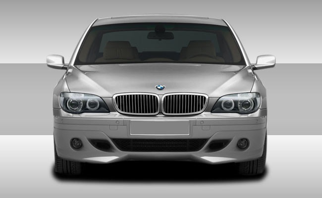 2006-2008 BMW 7 Series E65 E66 Polyurethane Eros Version 1 Front Lip Under Spoil