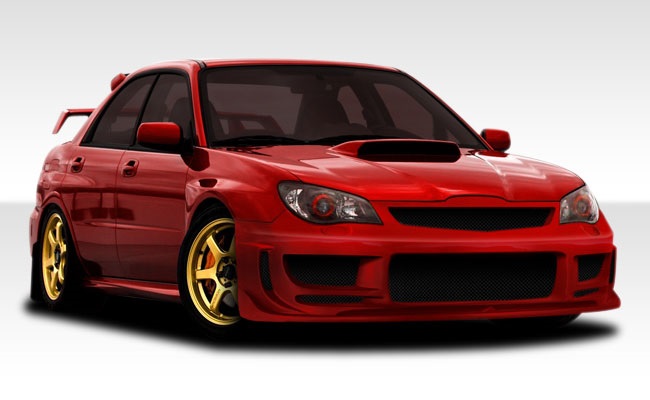 2006-2007 Subaru Impreza Duraflex Harmon Body Kit - 4 Piece - Includes Harmon Fr