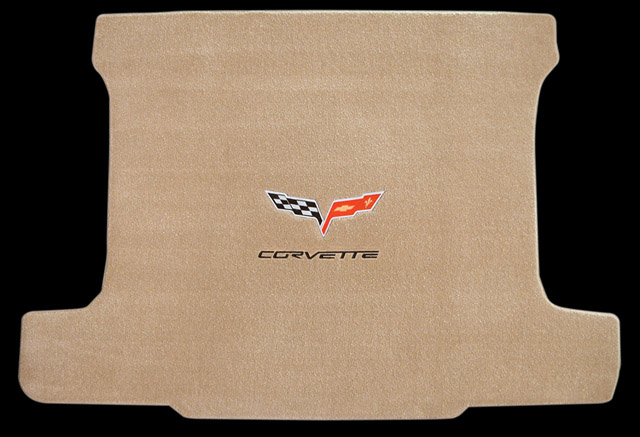 C6 Corvette Cargo Mat  w/ Emblem : C6 2005-2013 Coupe