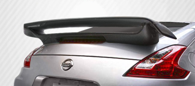 2009-2020 Nissan 370Z Z34 Coupe Carbon Creations N-2 Wing Trunk Lid Spoiler - 1