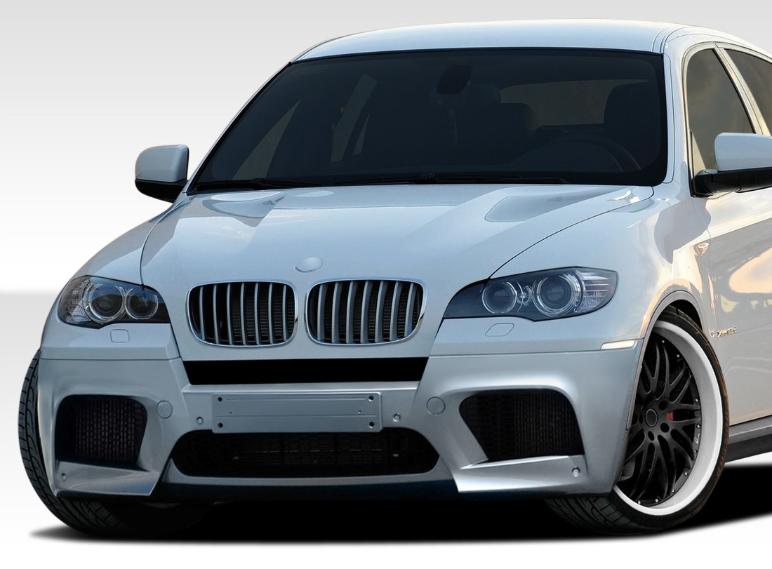 2008-2014 BMW X6 X6M E71 E72 / 2010-2013 BMW X5M E70 Duraflex X6M Look Front Bum