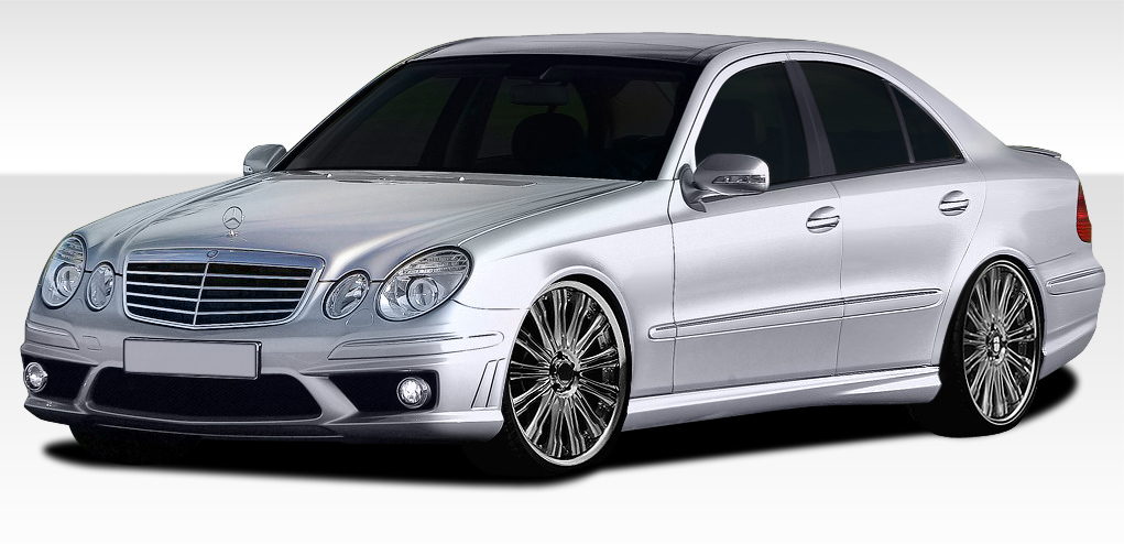 2007-2009 Mercedes E Class W211 Duraflex E63 Look Body Kit - 4 Piece - Includes