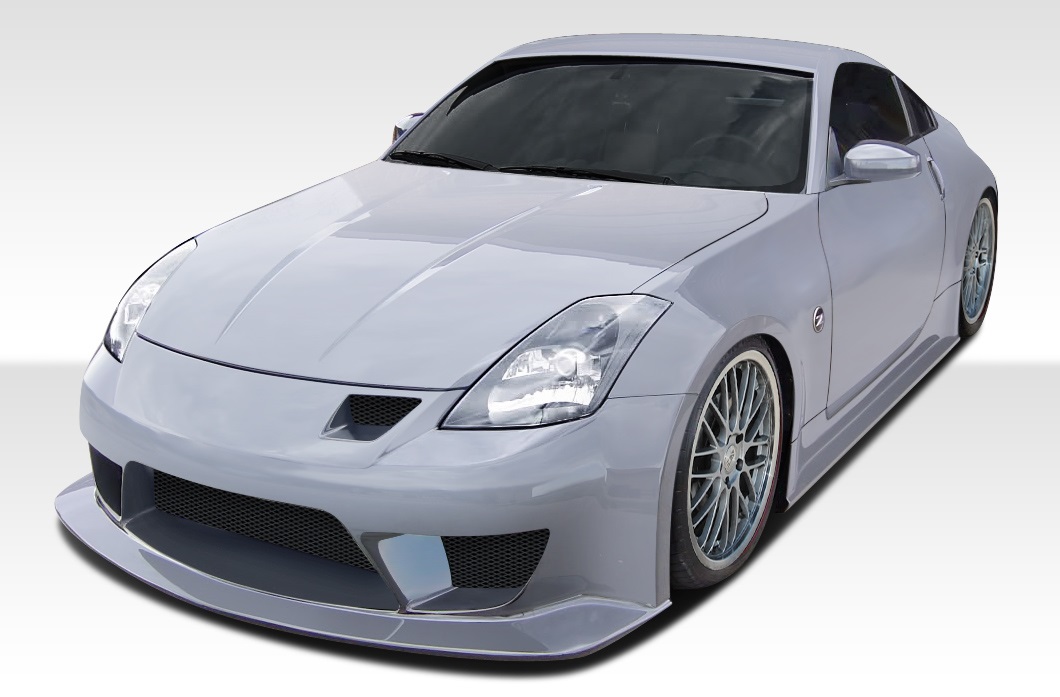 2003-2008 Nissan 350Z Z33 Duraflex J-Spec 2 Body Kit - 4 Piece - Includes J-Spec