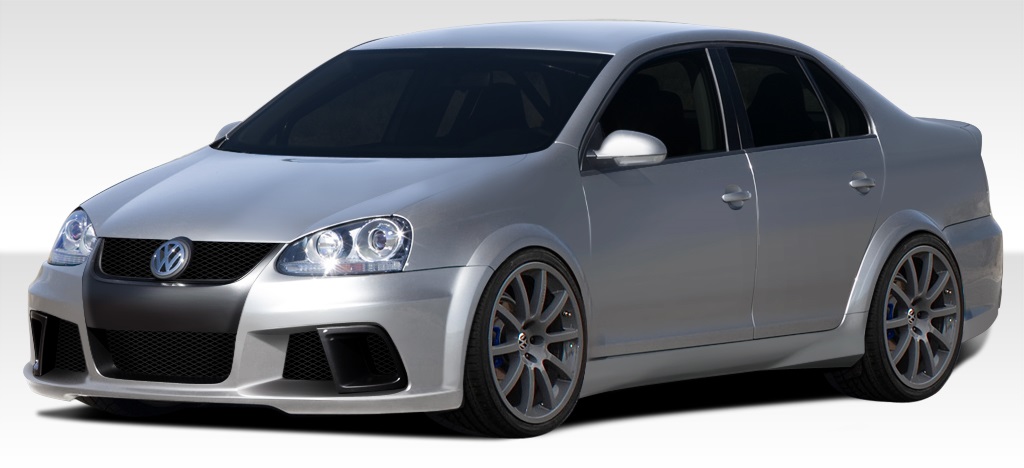 2005-2010 Volkswagen Jetta 4DR Duraflex R-GT Wide Body Kit - 18 Piece - Includes