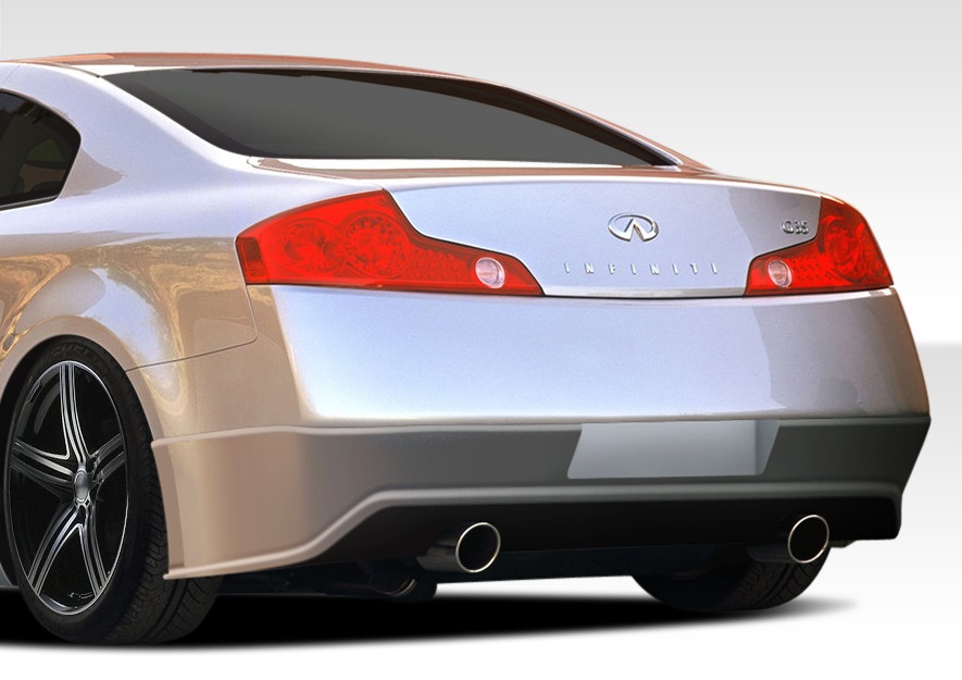 2003-2007 Infiniti G Coupe G35 Duraflex Sigma Rear Lip Under Spoiler Air Dam - 1