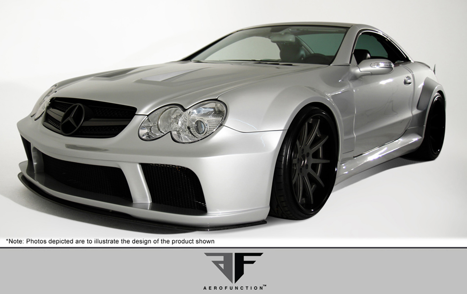 2003-2008 Mercedes SL Class R230 AF Signature Series 1 Wide Body Conversion Kit