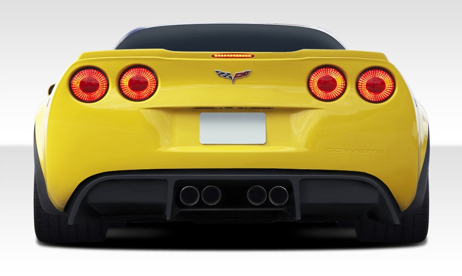 2005-2013 Chevrolet Corvette C6 Duraflex GT500 Rear Diffuser - 1 Piece