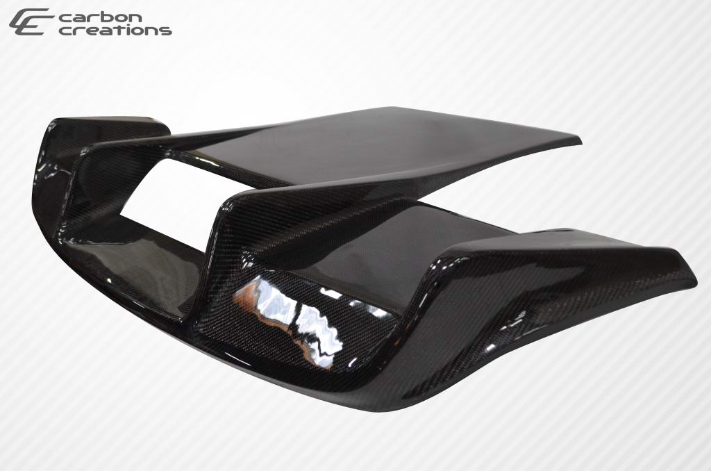 C6 Z06 GS ZR1 Corvette Carbon Creations GT500 Rear Diffuser - 1 Piece