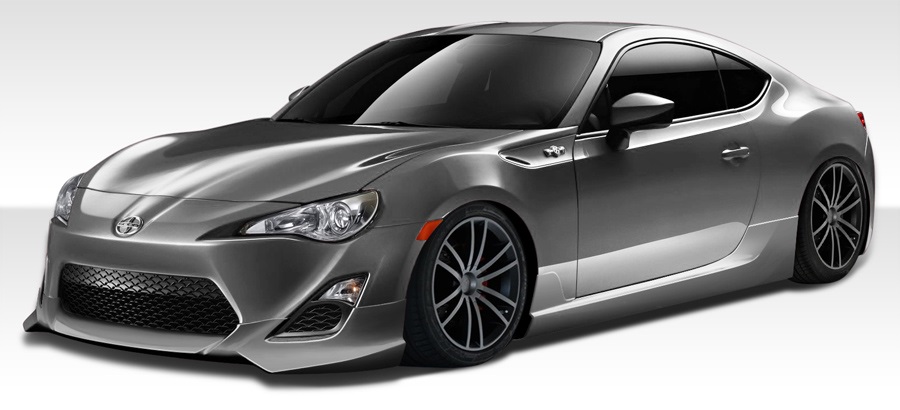 2013-2016 Scion FR-S Duraflex X-5 Body Kit - 5 Piece - Includes X-5 Front Lip Un
