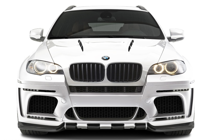 2008-2014 BMW X6 X6M E71 10-13 X5M E70 AF-5 Wide Body Front Bumper Cover ( GFK )