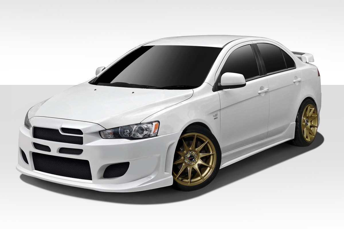 2008-2017 Mitsubishi Lancer 4DR Duraflex I-Spec Body Kit - 4 Piece - Includes I-