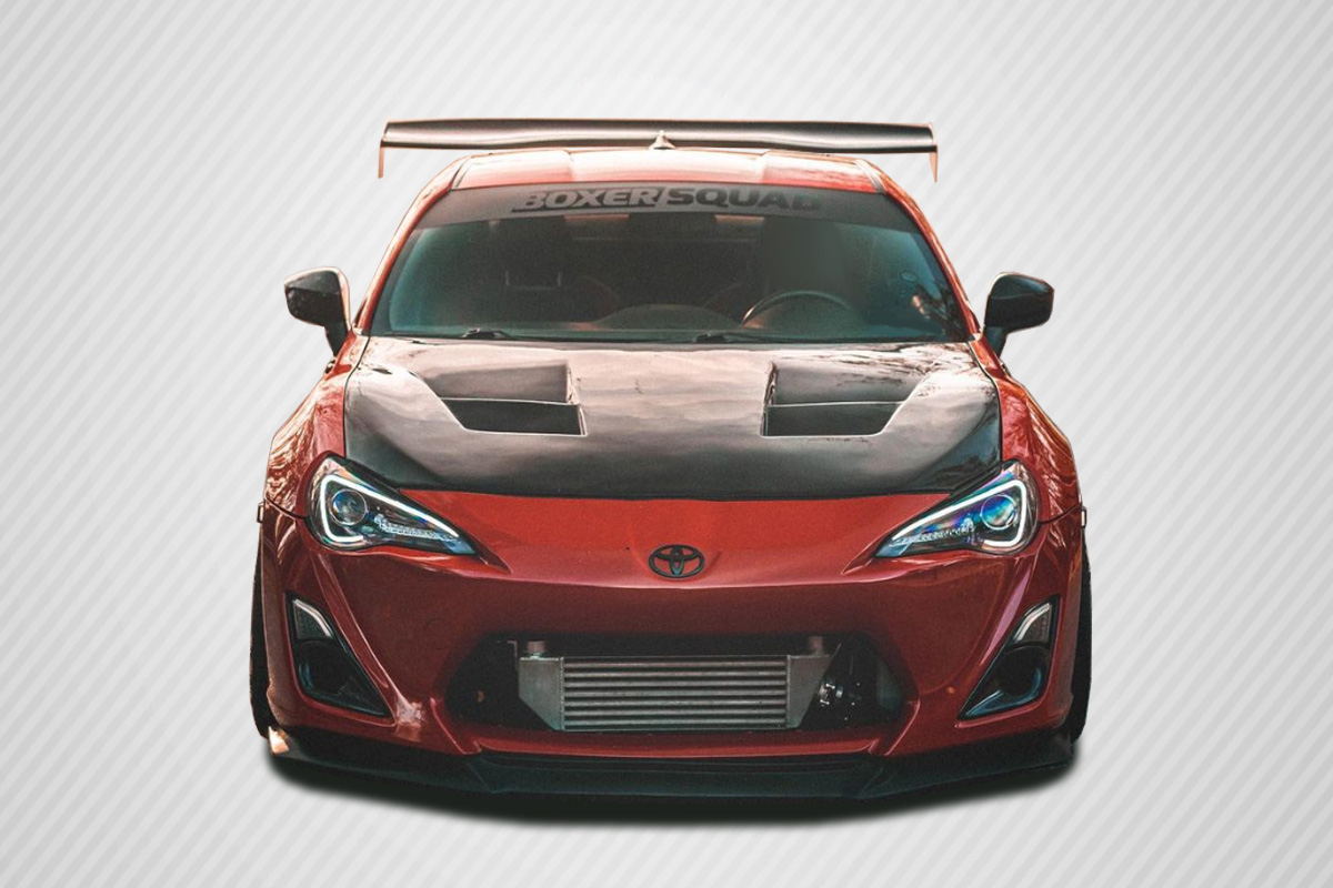 2013-2020 Scion FR-S Toyota 86 Subaru BRZ Carbon Creations Dritech 86-R Hood - 1