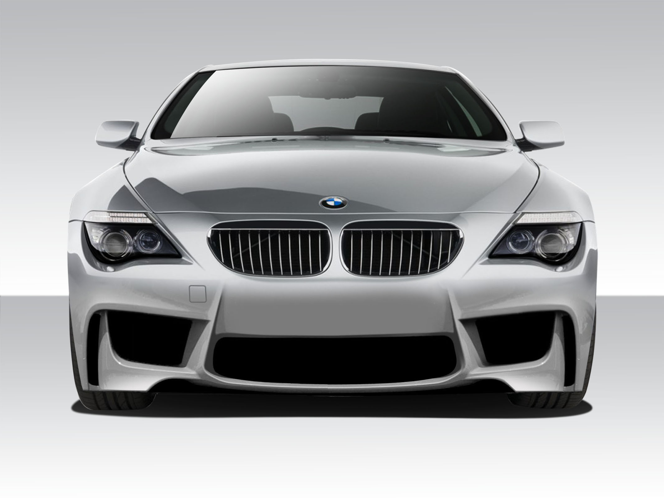 2004-2010 BMW 6 Series E63 E64 Convertible 2DR Duraflex 1M Look Front Bumper Cov