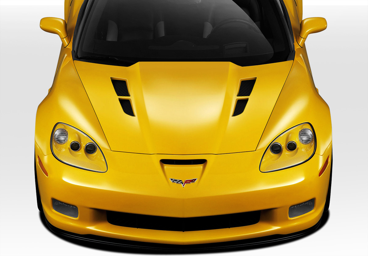 2005-2013 Chevrolet Corvette C6 Duraflex GT Concept Hood - 1 Piece