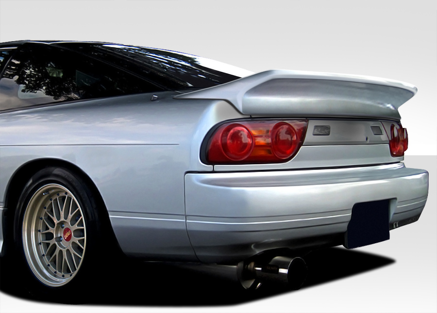 1989-1994 Nissan 240SX S13 HB Duraflex Wangan V2 Wing Trunk Lid Spoiler - 1 Piec