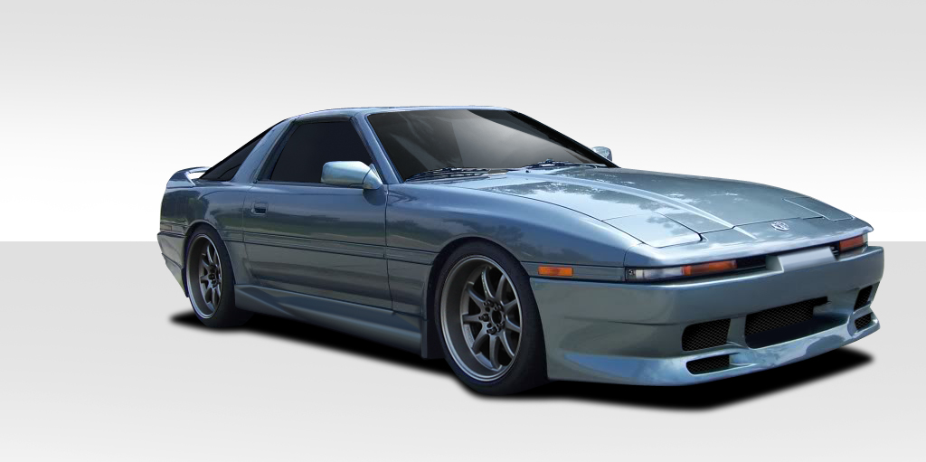 1986-1992 Toyota Supra Duraflex Type G Body Kit - 5 Piece - Includes Type G Fron