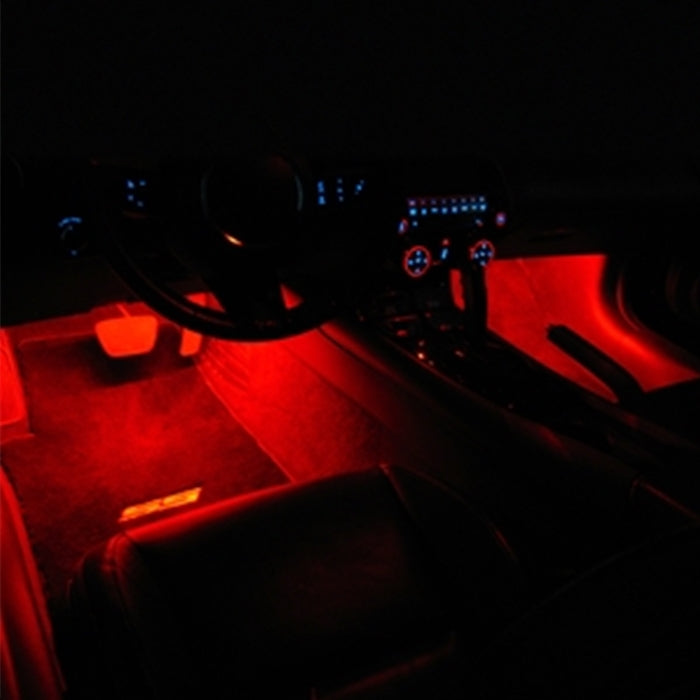 2010-2015 Camaro - Interior Footwell LED Kit w-Dome LED