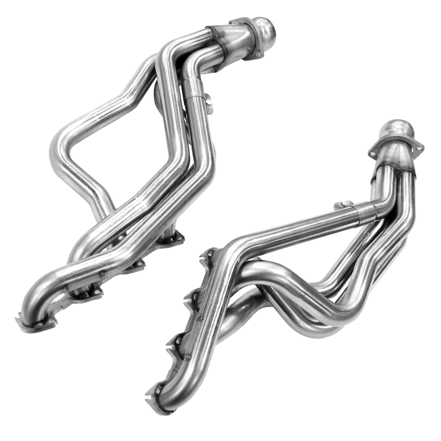 Stainless Steel Headers 1.625 x 2.5" Incl. 1 Pair 24" O2 Extension Harnesses