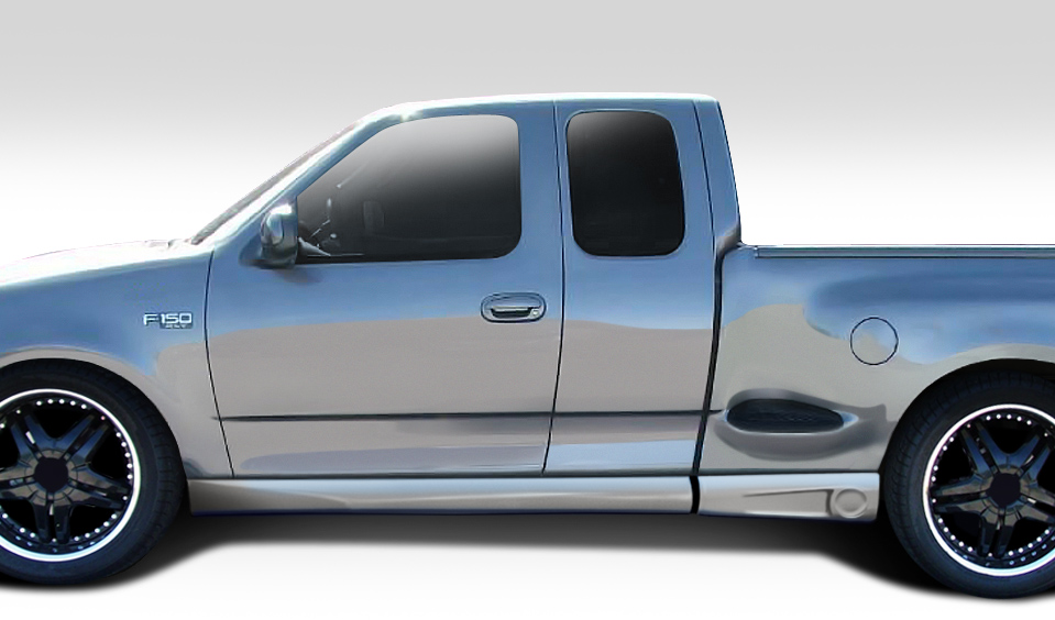 1997-2003 Ford F-150 2DR Extended Cab Flareside Duraflex BT-1 Side Skirts Rocker